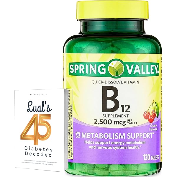 Amazon.com: Spring Valley Vitamin B12 Quick-Dissolve Tablets